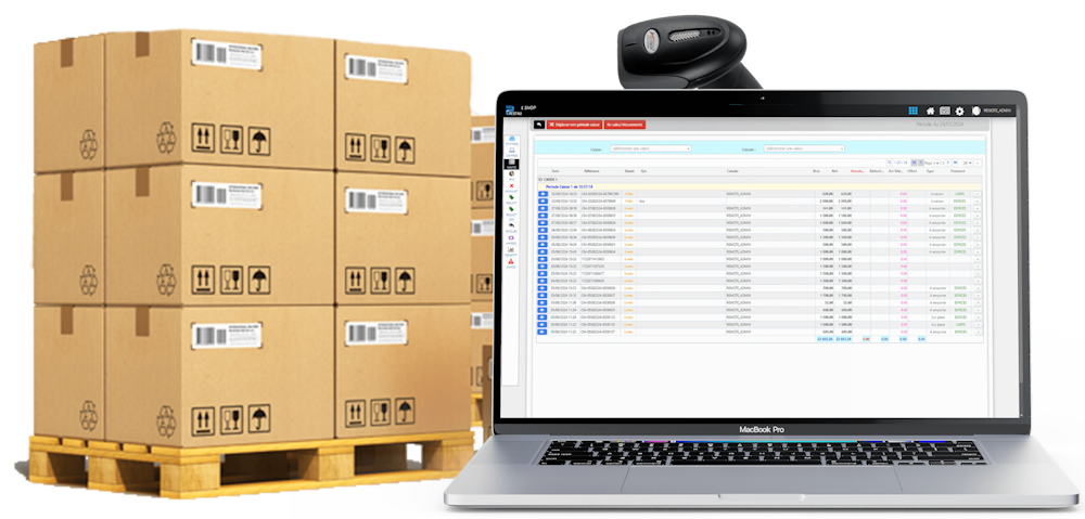 Logiciel caisse tactile, ERP, CRM, Point de vente, logiciel SaaS, Cloud, Services informatiques